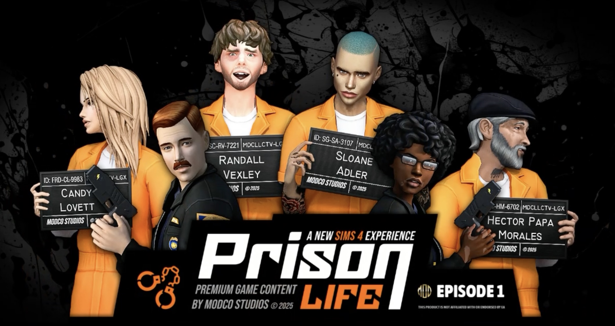 Prison Life, a Sims 4 episodic DLC by ModCo Studios