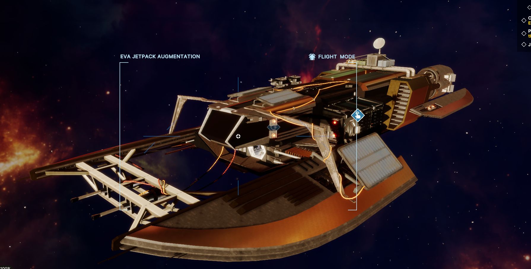 Custom spaceship DLC concept art