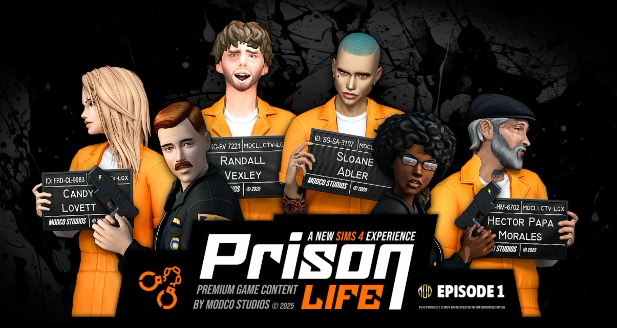 Prison Life, a Sims 4 experience by ModCo Studios
